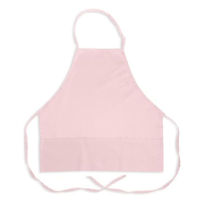 KNG Pink 3 Pocket Adjustable Bib Apron for Men and Women - Pack of 6 - Image 1